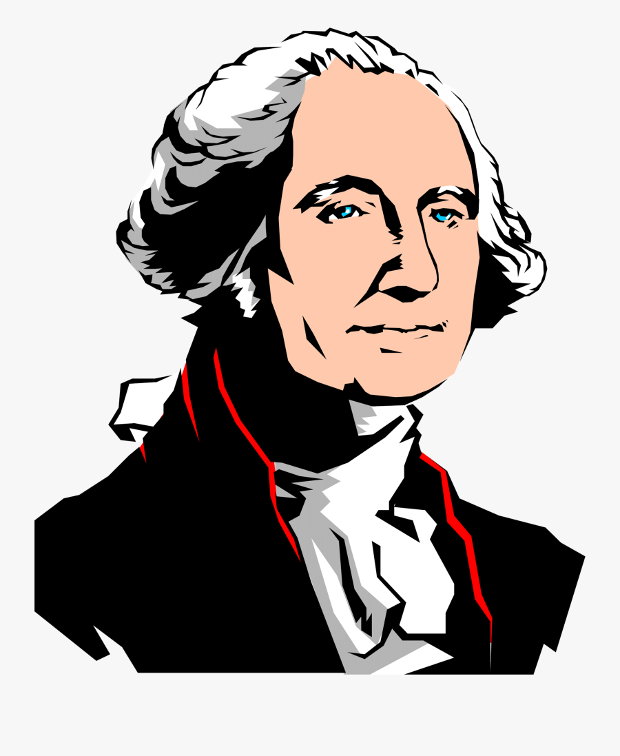 Free George Washington Clip Art - Cartoon Images Of George Washington, Transparent Clipart
