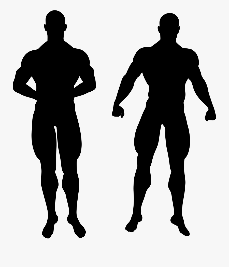 Standing,shoulder,muscle - Silhouette Of Two Women Holding Hands, Transparent Clipart