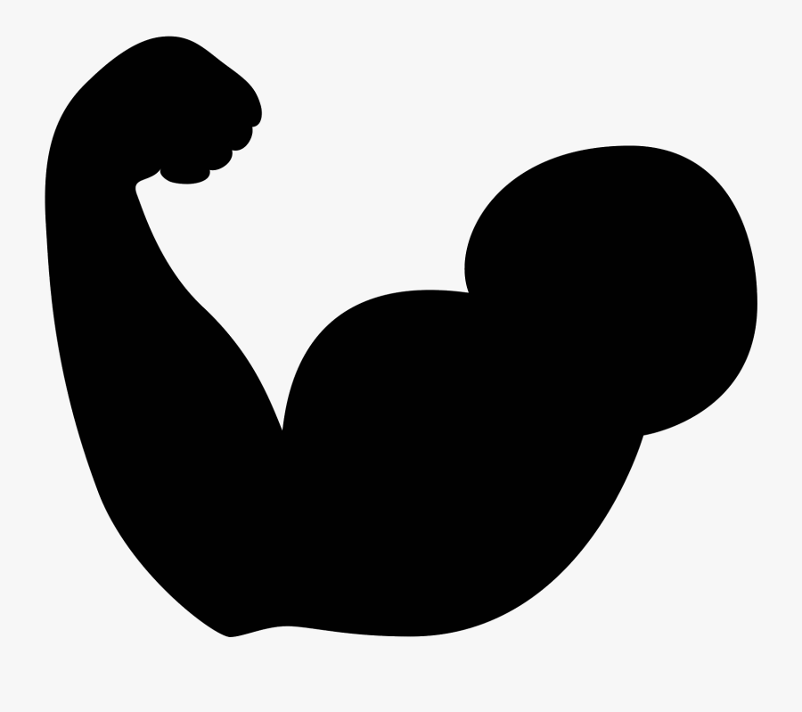 Bicep Flex Clip Art - Biceps Icon Png, Transparent Clipart