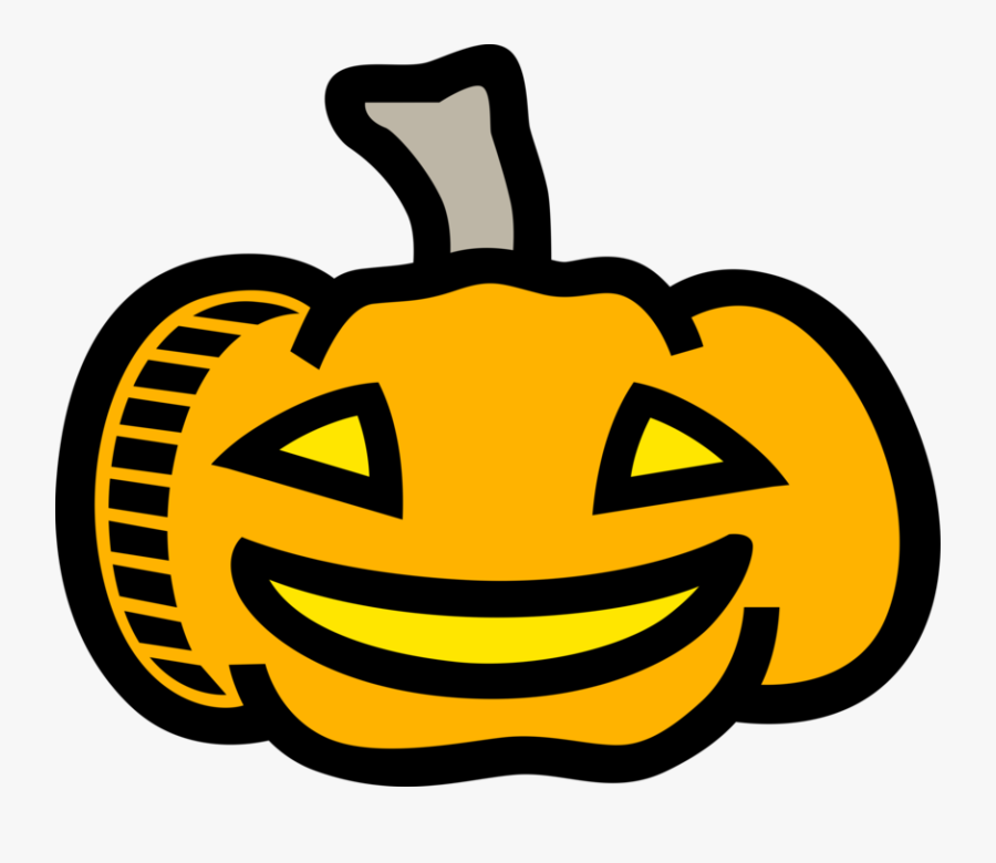 Vector Illustration Of Halloween Trick Or Treat Jack, Transparent Clipart