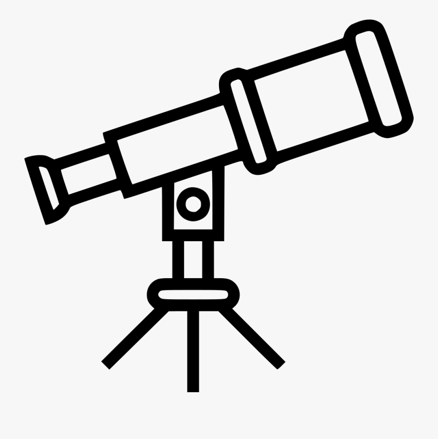 66481 - Telescope Clipart Black And White, Transparent Clipart