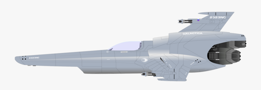 Aircraft Airplane Spacecraft Starship - Futuristic Spaceship Png, Transparent Clipart