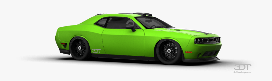 Compact Car Sports Design Automotive Muscle Clipart - Dodge Challenger, Transparent Clipart