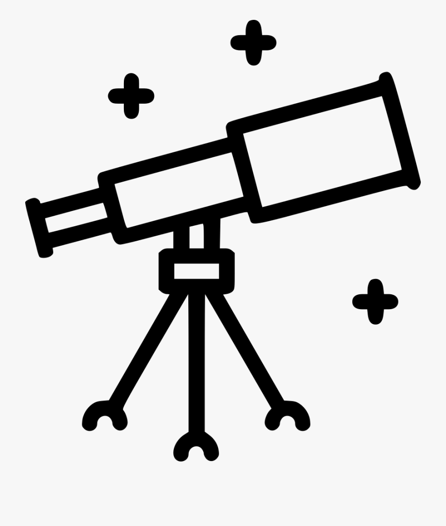 Telescope Search Find Web Seo Astronomy Stars Comments - Telescope With Stars Png, Transparent Clipart