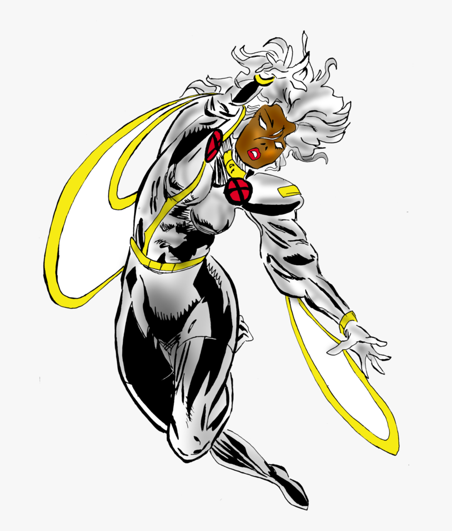 Marvel Comics X Men Storm Comic Art Collection Pinterest - Transparent Storm X Men, Transparent Clipart