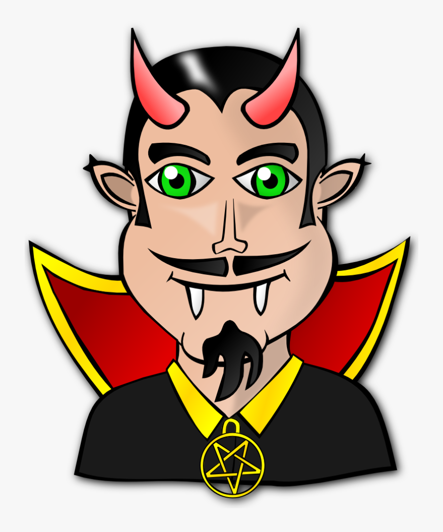 Clipart People Faces Devil - Adding And Subtracting Integers Activity, Transparent Clipart