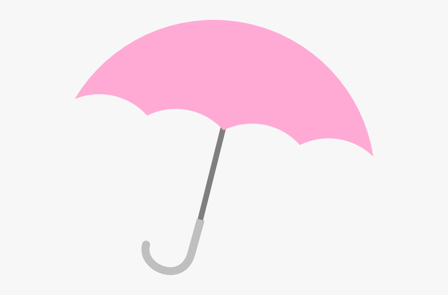 Beach Umbrella Clip Art Free Vector For Free Download - Baby Shower Pink Umbrella, Transparent Clipart