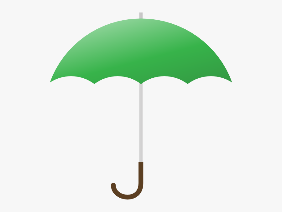 Transparent Beach Umbrella Clipart Png - Umbrella Clipart Green, Transparent Clipart