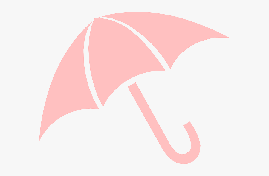 Icon, Outline, Umbrella, Beach, Sun, Cartoon, Pink - Cartoon Pink Pink Umbrella, Transparent Clipart