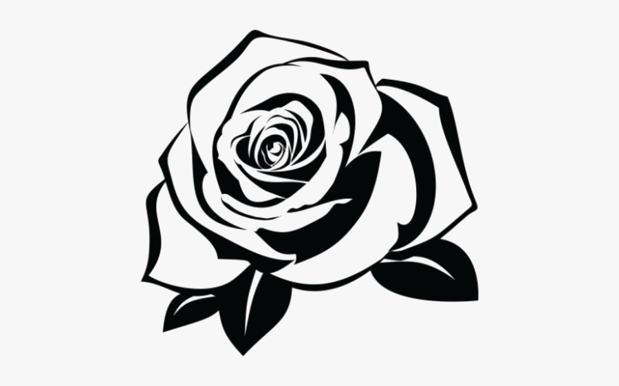 White,black And White,rose,monochrome Photography,black,garden - Hand Rose Tattoo Png, Transparent Clipart