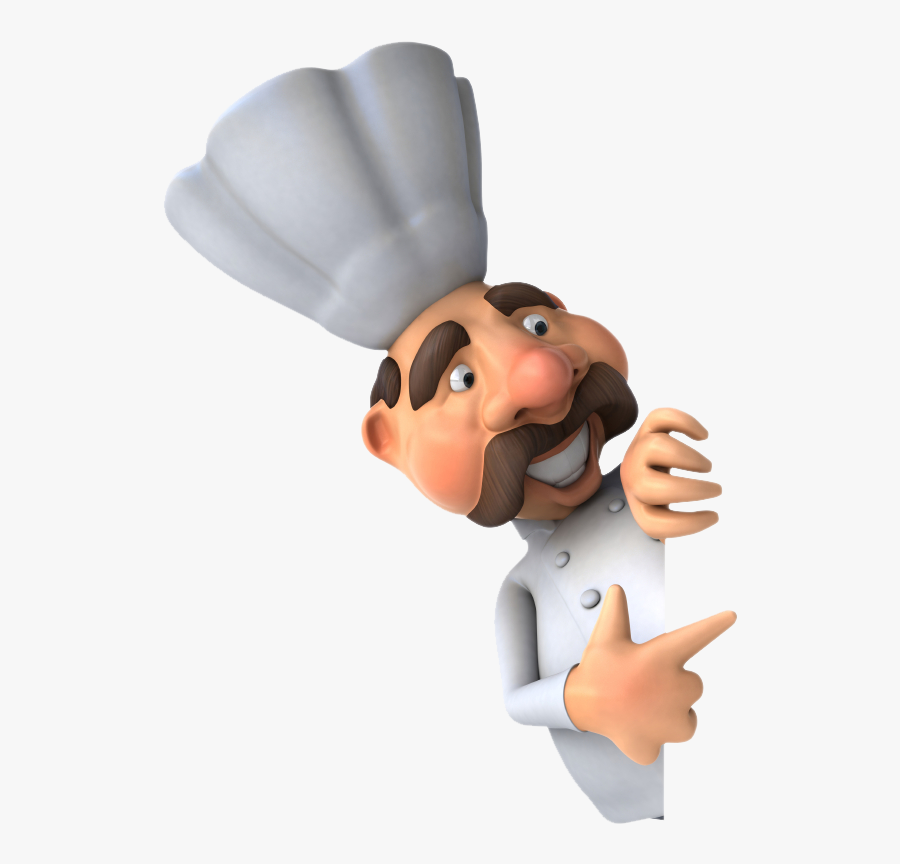 Chef Png - Transparent Background Cartoon Chef Transparent, Transparent Clipart