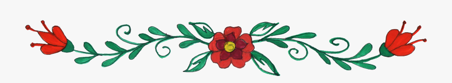 Transparent Flower Border Png, Transparent Clipart