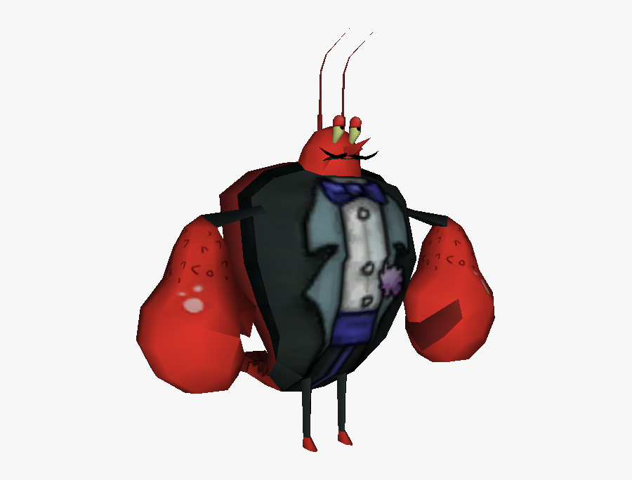 Transparent Larry The Lobster Png - Spongebob Employee Of The Month Game Character, Transparent Clipart