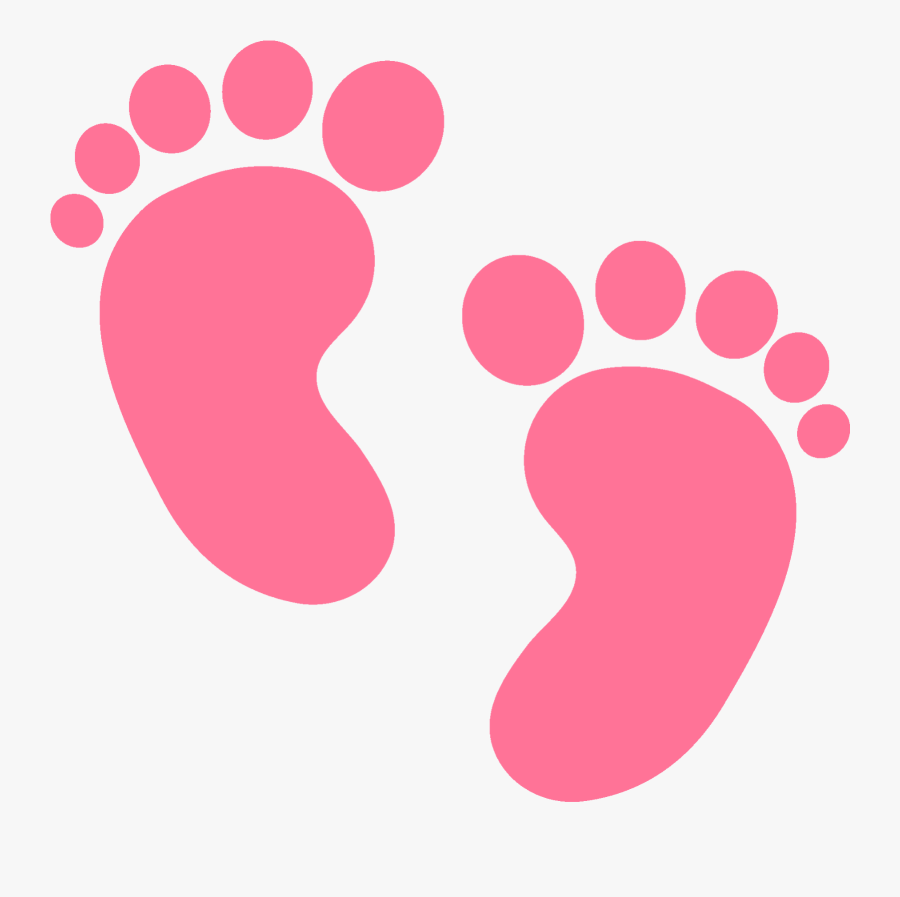 Pink Baby Footprint Png , Free Transparent Clipart ...