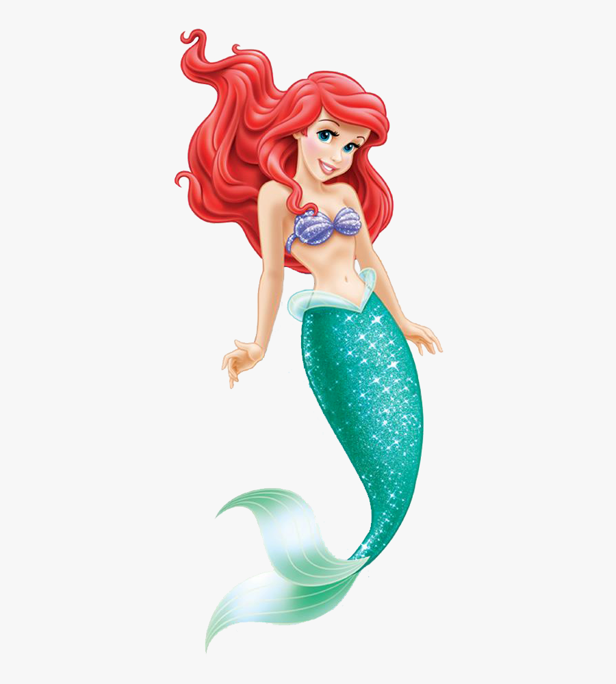 Transparent Little Mermaid Birthday Clipart - Ariel Disney Princess Png, Transparent Clipart