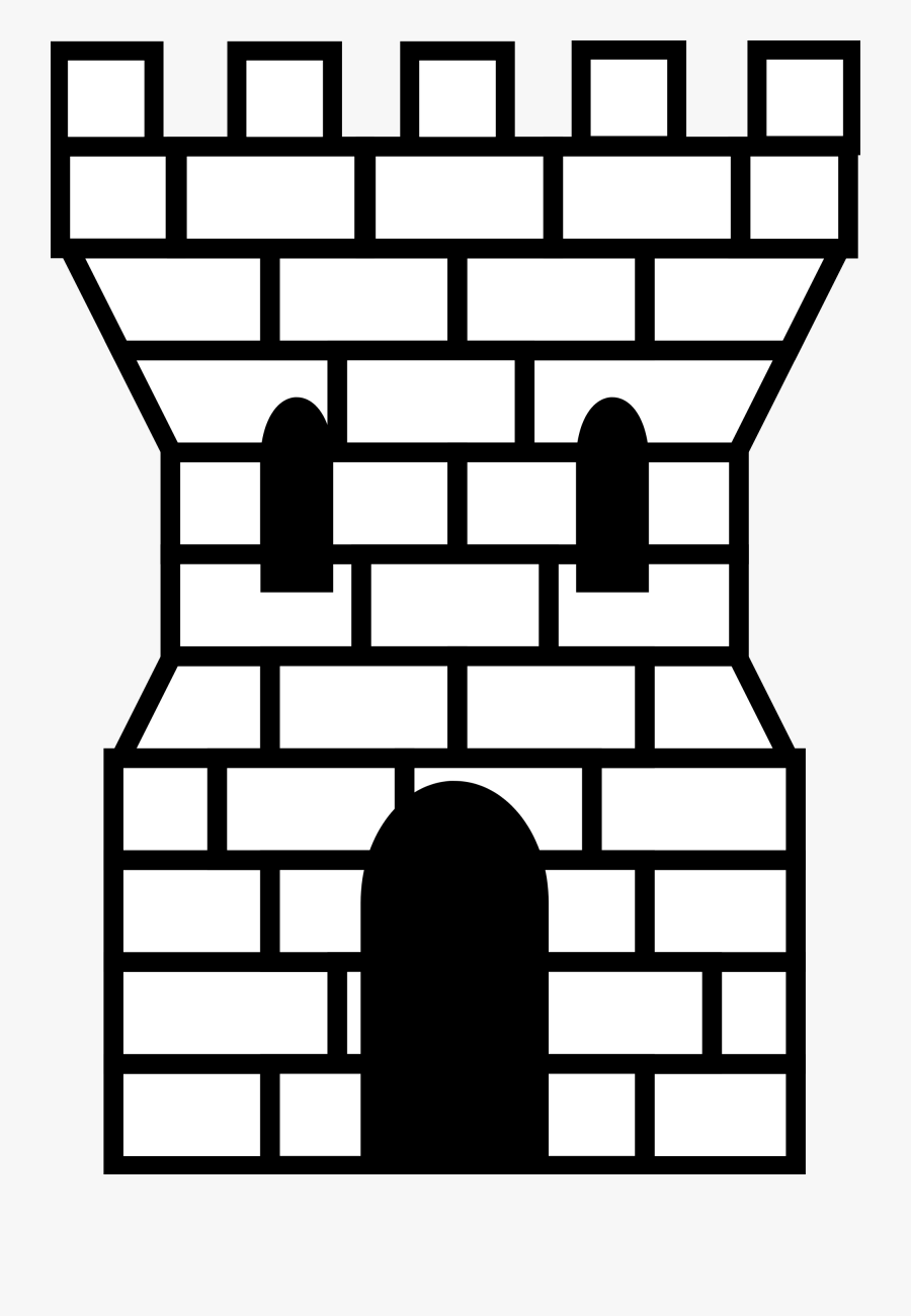Tower Clipart Castle - Vector Graphics, Transparent Clipart