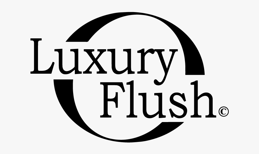 Luxury Flush Logo, Transparent Clipart