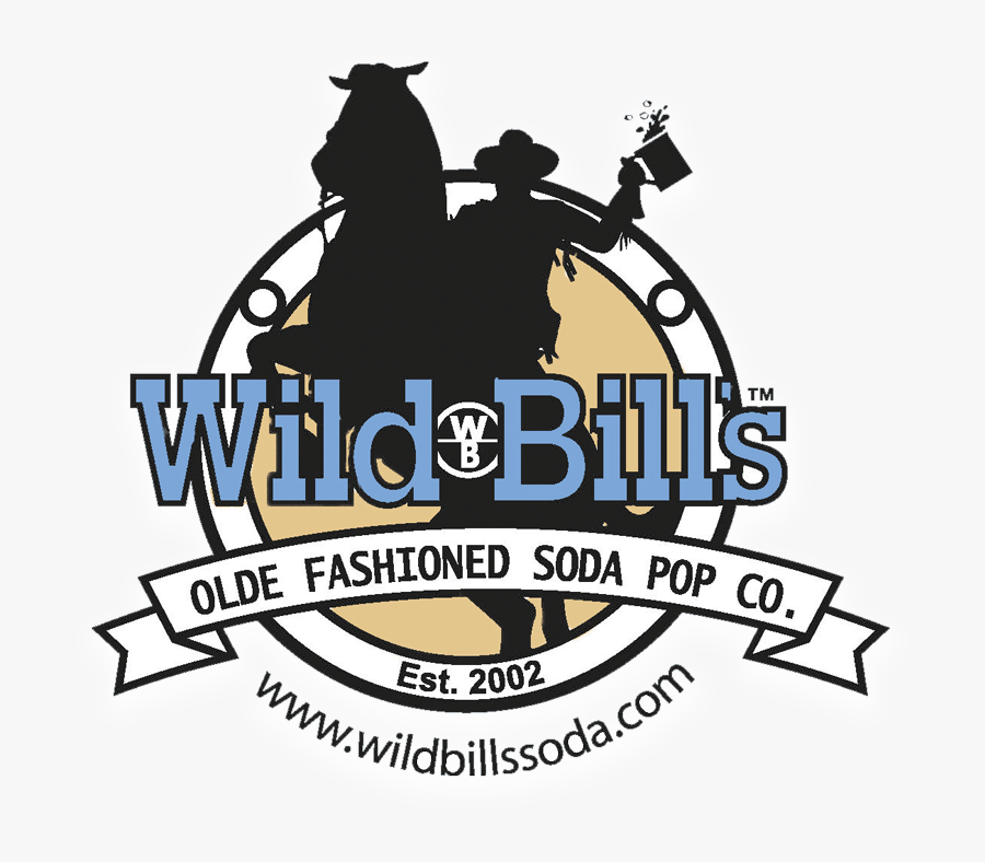 Wild Bill"s - Wild Bill's Olde Fashioned Soda Pop Co Logo, Transparent Clipart