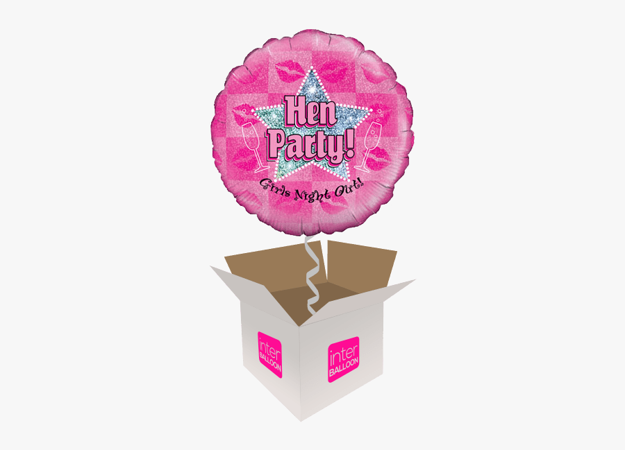 Hen Party Girls Night Out - Happy Birthday 7th Balloons, Transparent Clipart