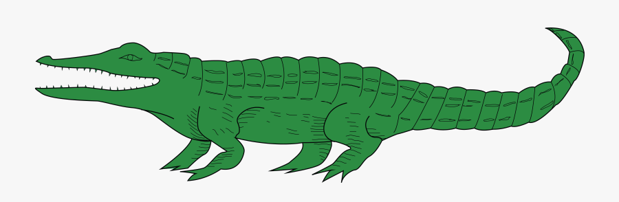 Collection Of Crocodile - Jamaica Coat Of Arms Crocodile, Transparent Clipart