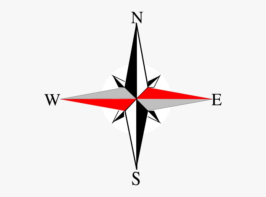 North South East West Logo, Transparent Clipart