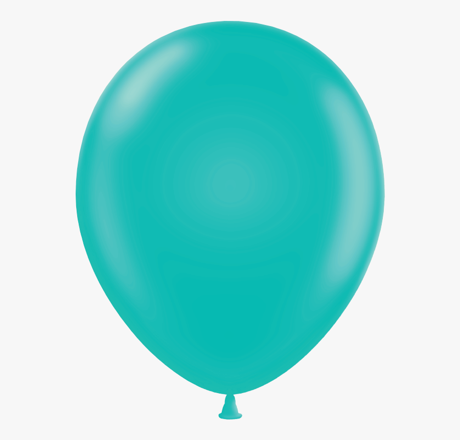 Clip Art Custom Balloon Pronting Colors - Balloon Turquoise, Transparent Clipart