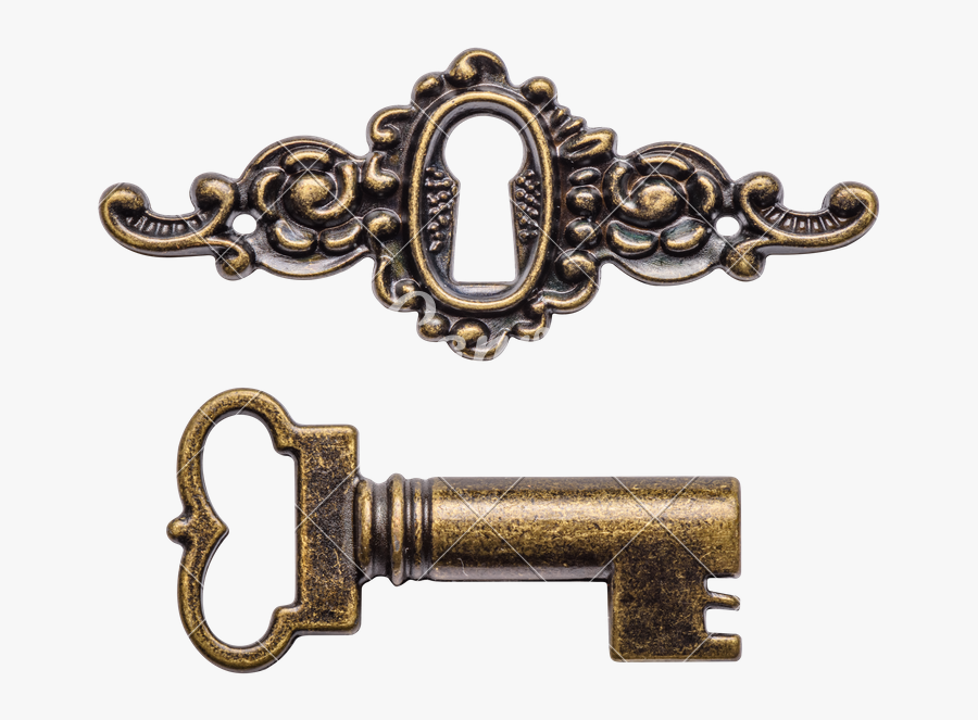 Keys Transparent Ancient - Keyhole, Transparent Clipart