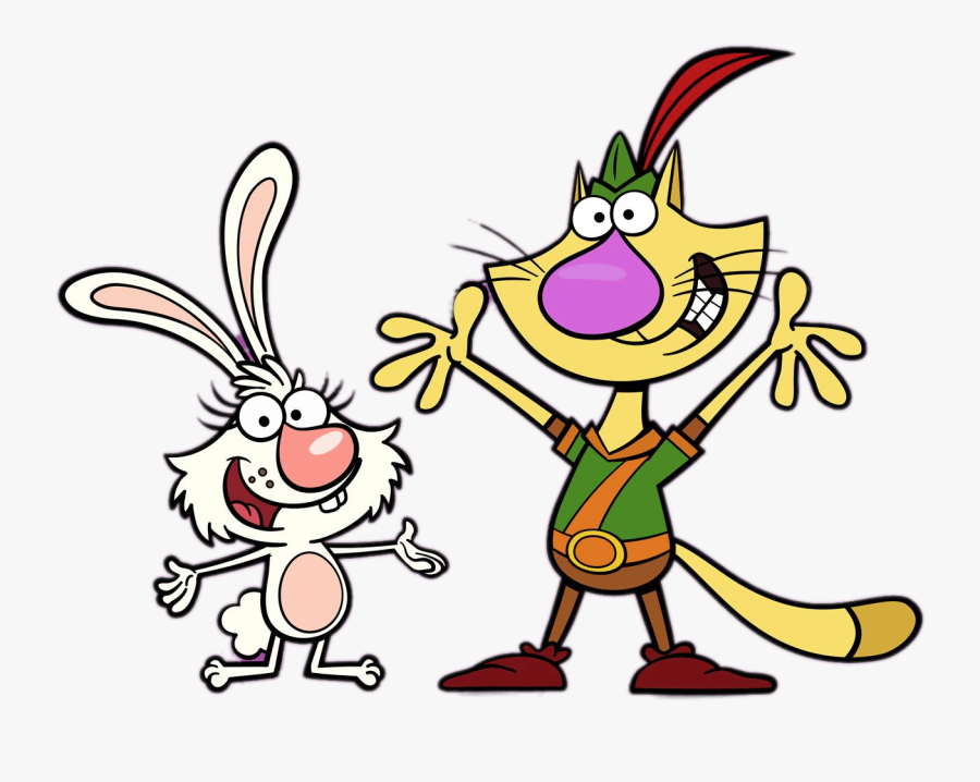 Nature Fred And Daisy - Nature Cat, Transparent Clipart