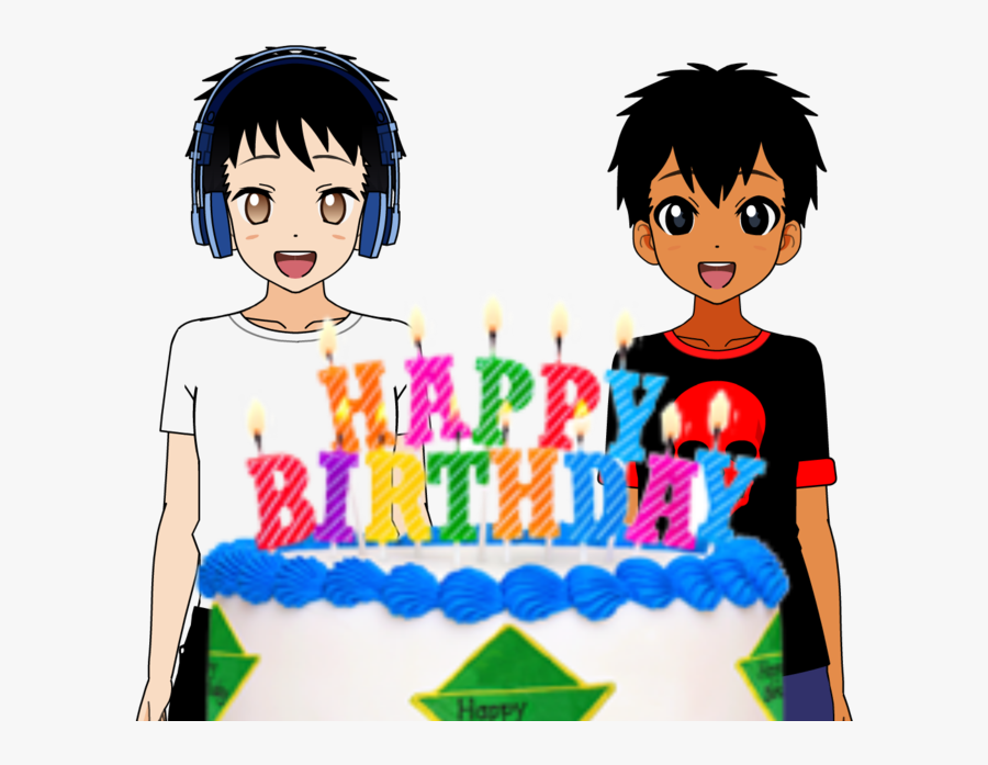 Happy Birthday Mason Velez And Kairamen By Th3 Blue - Happy Birthday Facebook, Transparent Clipart