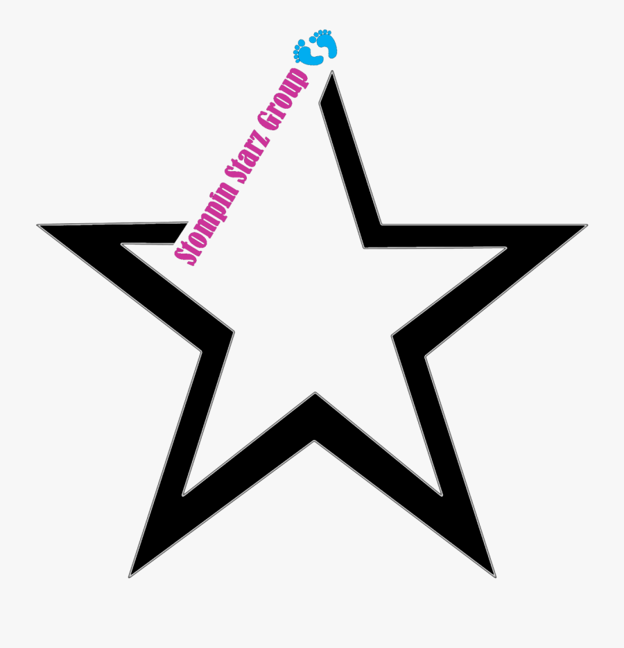 Transparent Starz Png - Vector Star Outline Png, Transparent Clipart