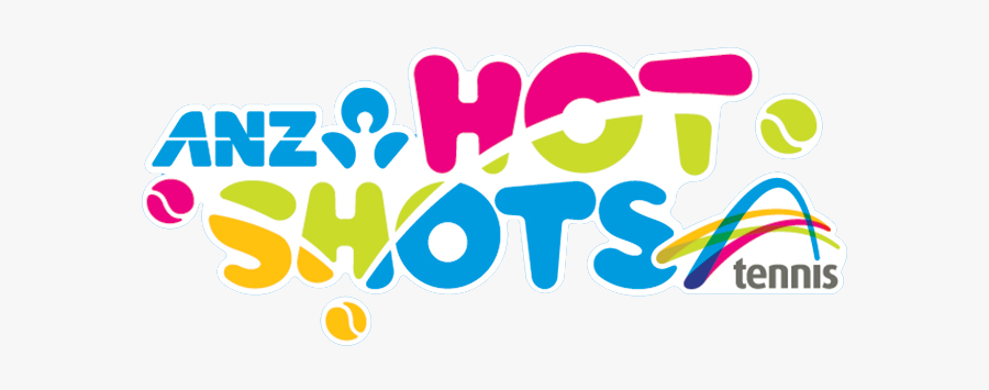 Anz Tennis Hot Shots - Anz Tennis Hot Shots Logo, Transparent Clipart