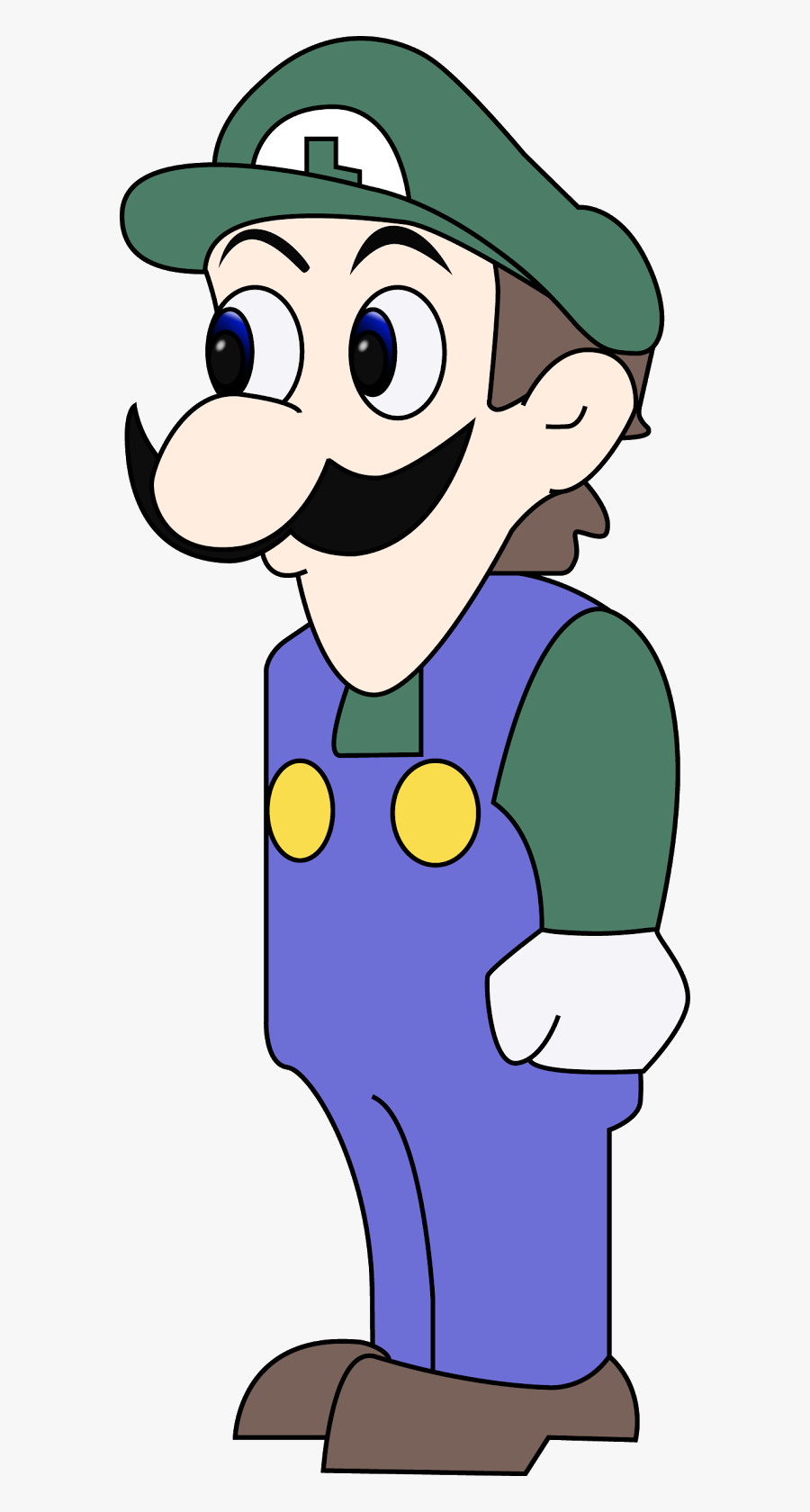 Both Versions Transition You Into Water, But The Exe - Luigi Mario Is Missing, Transparent Clipart