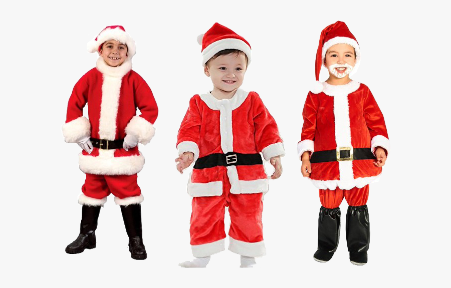 Christmas Dress Png Clipart - Santa Claus, Transparent Clipart