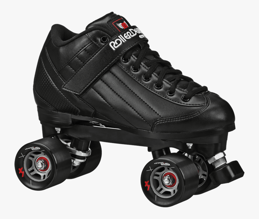 Transparent Roller Skates Clipart Black And White - Roller Derby Elite Stomp 5 Roller Skates, Transparent Clipart