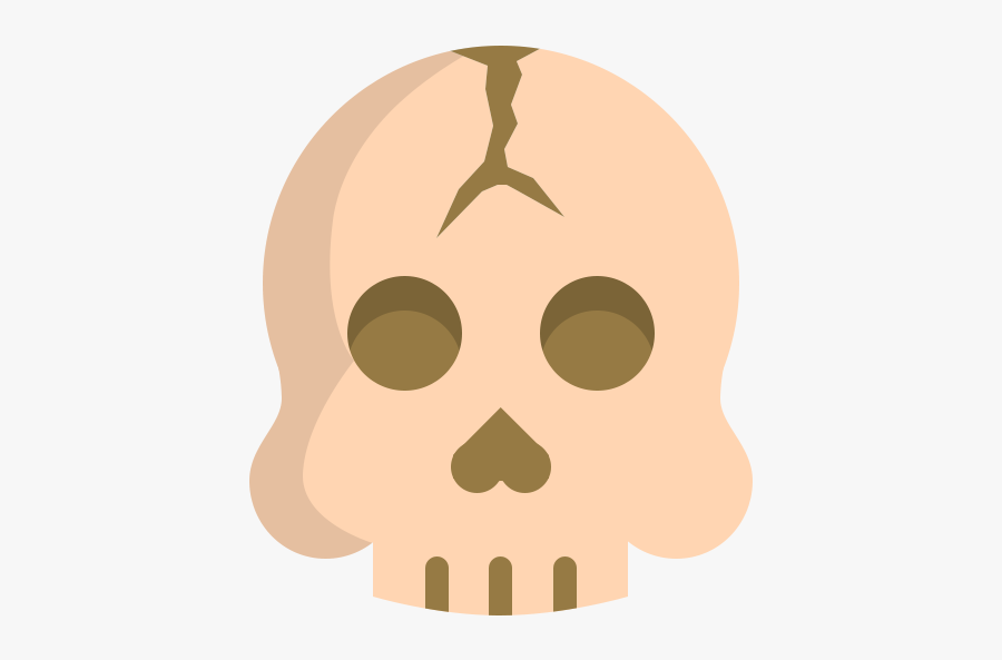 Skull, Transparent Clipart