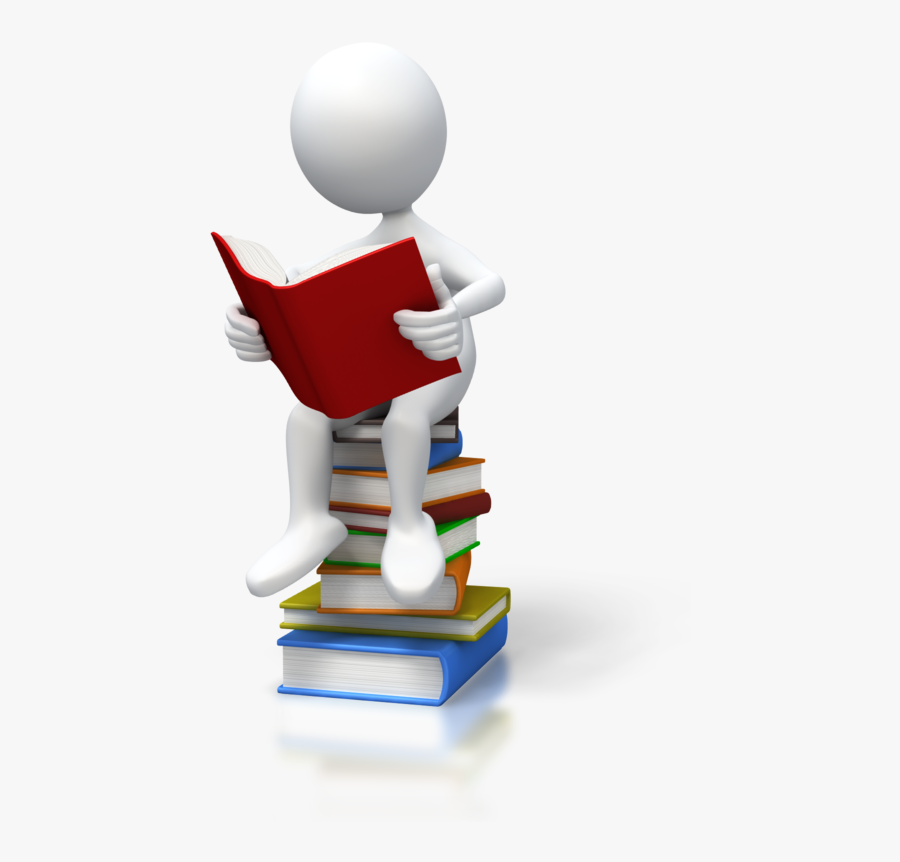 Figure Reading A Book - Etude De L Existant, Transparent Clipart