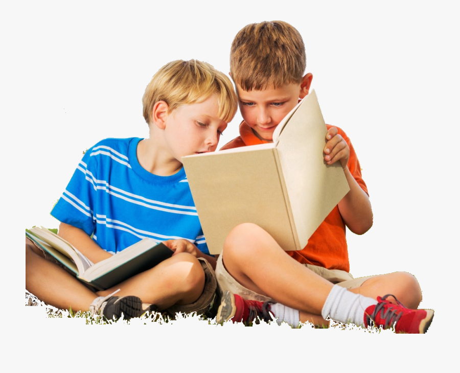 Kids Reading Png - Reading Child Png, Transparent Clipart