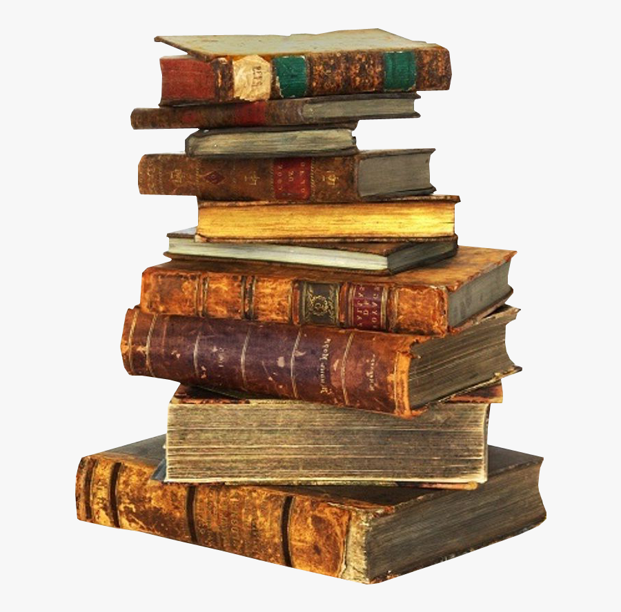 No Background Pile Of - Transparent Old Books Png, Transparent Clipart