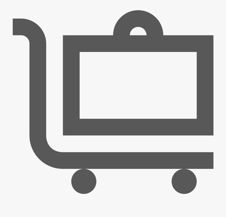 Shopping Cart, Transparent Clipart