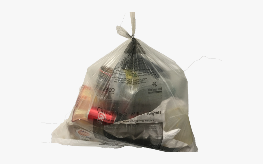 Food Clipart Bin - Transparent Rubbish Bag, Transparent Clipart