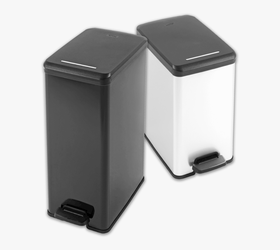 Curver Treteimer Deco Bin Slim - Home Appliance, Transparent Clipart