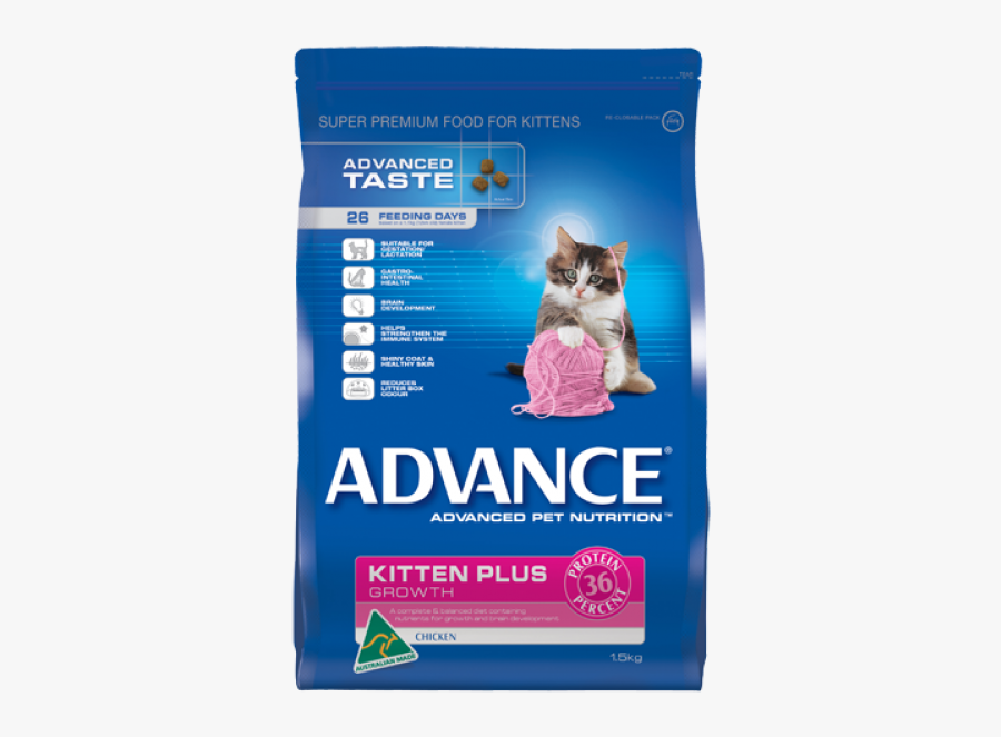 Kittens Transparent Food - Advance Cat Adult Total Wellbeing Fish 8kg, Transparent Clipart