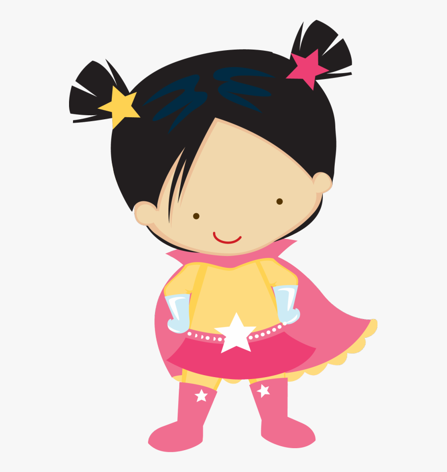 Niños Super Heroes Animados, Transparent Clipart