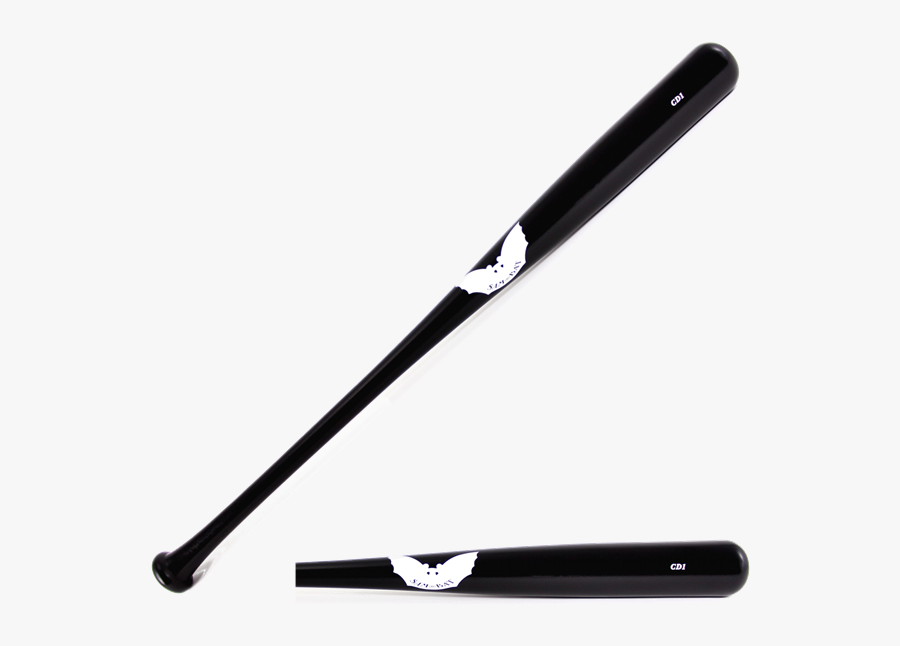 Black Baseball Bat Png - Wood Baseball Bat Maple, Transparent Clipart