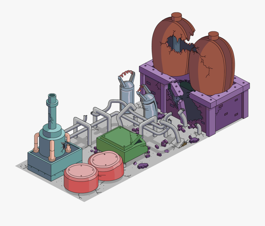 Power Plant Springfield Tsto, Transparent Clipart