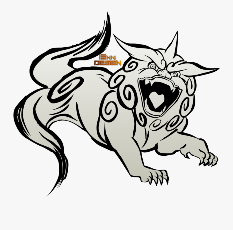 Drawing Lions Ink Transparent Png Clipart Free Download - Naruto Sai Lion, Transparent Clipart