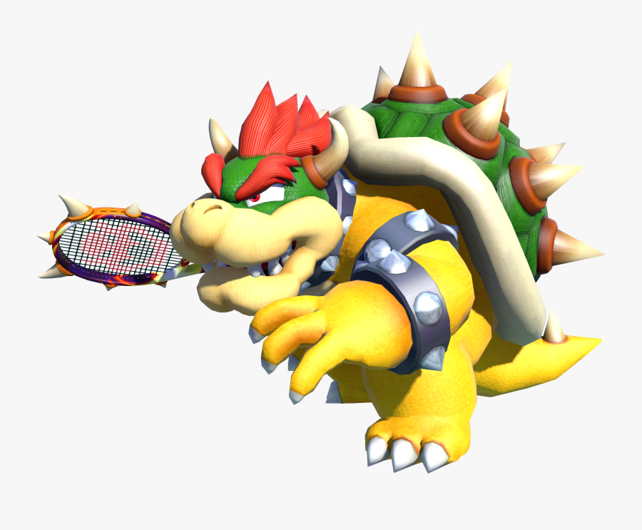 Transparent Mario Transparent Png - Mario Tennis Aces Bowser, Transparent Clipart