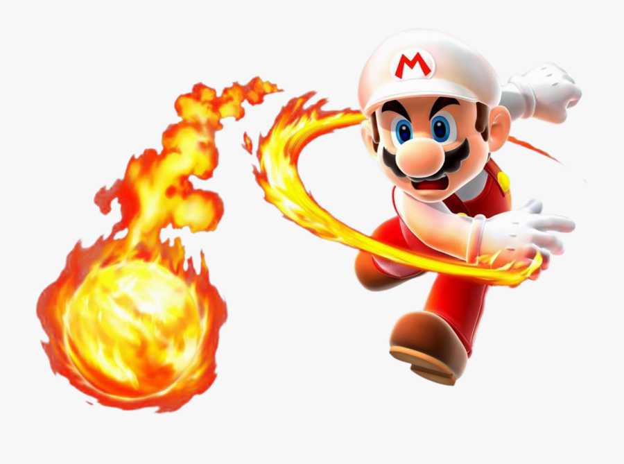 Fire Mario Super Mario Galaxy, Transparent Clipart