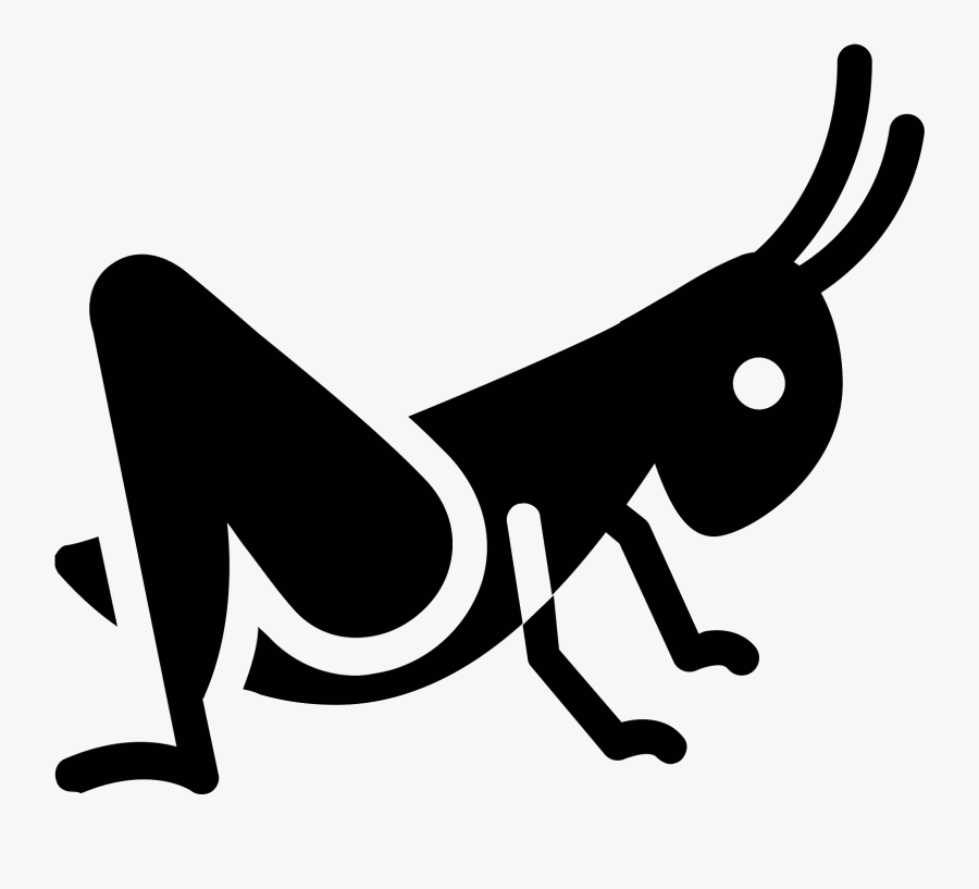 Grasshopper Vector Cartoon - Grasshopper Icon, Transparent Clipart