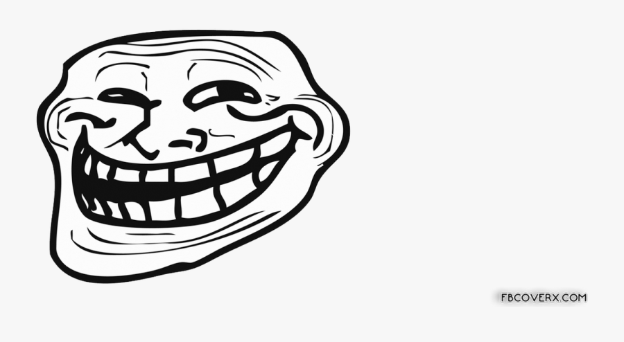 Troll Face - Maybe Troll Face, Transparent Clipart